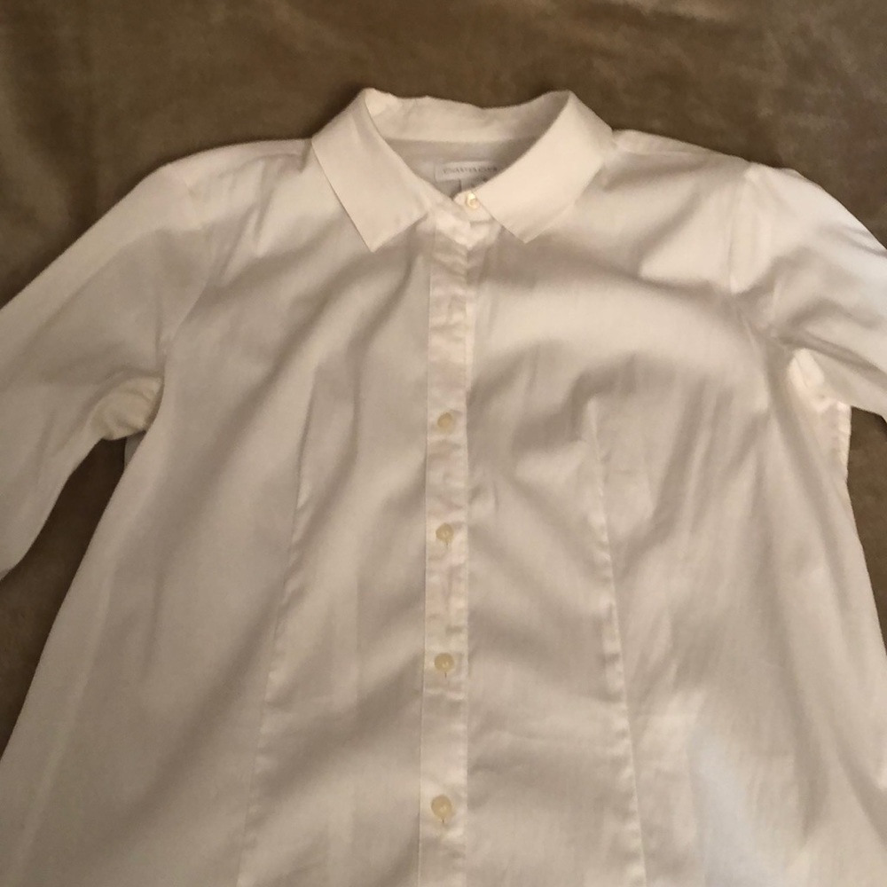 White button down shirt